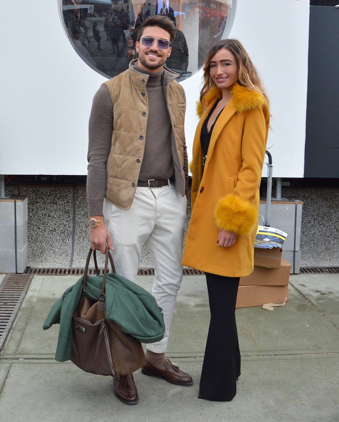 Rachele Viola e Mariano Di Vaio, Pitti Immagine 95, The Pitti Box, Firenze